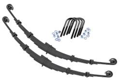 Rough Country Suspension Systems - Rough Country 8006Kit Rear Leaf Spring Kit for 2.5" Lift for 55-75 Jeep CJ5 - Image 1