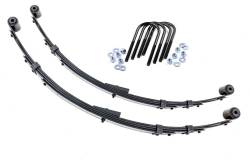 Rough Country Suspension Systems - Rough Country Rear Leaf Spring Kit for 4" Lift for Jeep Wrangler YJ 8011Kit - Image 1