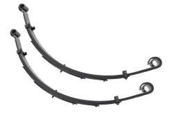 Rough Country Suspension Systems - Rough Country 8014Kit FR Leaf Spring Kit for 6" Lift for 87-95 Wrangler YJ 4WD - Image 1