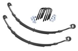 Rough Country Suspension Systems - Rough Country 8019Kit Front Leaf Spring Kit 4" Lift for 76-83 Jeep CJ - Image 1