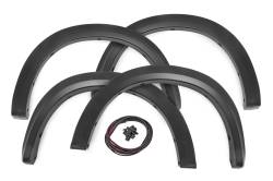 Rough Country Suspension Systems - Rough Country S-D10912-PX8 Sport Fender Flares Black for 09-18 RAM 1500 - Image 1