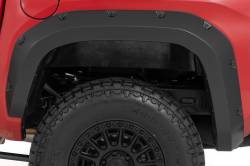 Rough Country Suspension Systems - Rough Country F-T12421 Black Pocket Fender Flares for 24-26 Toyota Tacoma - Image 6