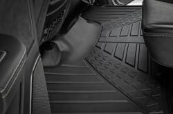 Rough Country Suspension Systems - Rough Country FF-31422 Front/Rear Floor Liners Black for 19-24 RAM 1500 Crew - Image 5