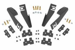 Rough Country Suspension Systems - Rough Country Universal Clamp-On Bed Rack Mount Kit Black 99078 - Image 4