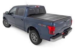 Rough Country Suspension Systems - Rough Country 47221550B Lo-Pro Hard Folding Tonneau Cover for 21-26 F150 5.5' - Image 2