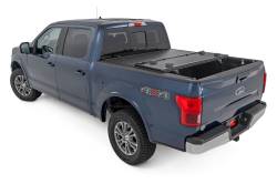 Rough Country Suspension Systems - Rough Country 47221550B Lo-Pro Hard Folding Tonneau Cover for 21-26 F150 5.5' - Image 4