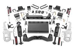 Rough Country Suspension Systems - Rough Country 49950 6" Vertex Suspension Lift Kit for 21-26 Ford F150 4WD - Image 1