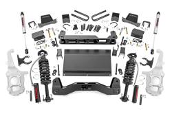Rough Country Suspension Systems - Rough Country 49957 6" Vertex/V2 Suspension Lift Kit for 21-26 Ford F150 4WD - Image 1