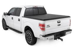 Rough Country Suspension Systems - Rough Country 42509550 Soft Roll-up Vinyl Tonneau Cover for 09-14 Ford F150 5.7' - Image 3