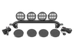 Rough Country Suspension Systems - Rough Country Black Front Bumper Bull Bar w/LED 21-25 Ford Bronco 51137 - Image 5