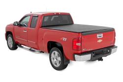 Rough Country Suspension Systems - Rough Country 42207650 Soft Rollup Tonneau Cover for 07-14 Silverado/Sierra 6.6' - Image 3
