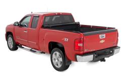 Rough Country Suspension Systems - Rough Country 42207650 Soft Rollup Tonneau Cover for 07-14 Silverado/Sierra 6.6' - Image 4