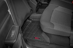 Rough Country Suspension Systems - Rough Country SM51003 Front/Rear Floor Liners Black for 24-26 Ranger Crew - Image 4