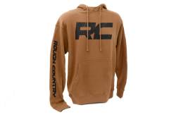 Rough Country Suspension Systems - Rough Country 94095SM RC Hoodie Small Tan - Image 1