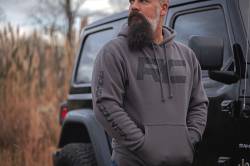 Rough Country Suspension Systems - Rough Country 94094LG RC Hoodie Large Charcoal - Image 2