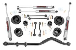 Rough Country Suspension Systems - Rough Country 78730 3.5" N3 Suspension Lift Kit for 24-26 Jeep Gladiator JT 4WD - Image 1