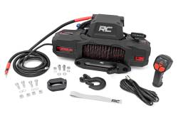 Rough Country Suspension Systems - Rough Country TS13000S 13000lb 12V Torque Series Winch w/Synthetic Rope - Image 1