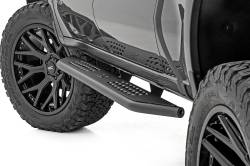 Rough Country Suspension Systems - Rough Country OV2 Running Boards Black Silverado/Sierra Crew 14009 - Image 1