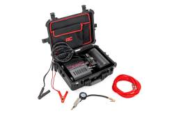 Rough Country Suspension Systems - Rough Country RS208A Portable 12V 150 PSI Twin Motor Air Compressor w/Case - Image 1