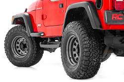 Rough Country Suspension Systems - Rough Country D-Window Wheel 17x9 6x5.5 -12mm Gray RC51-7655G - Image 5