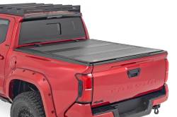 Rough Country Suspension Systems - Rough Country 49415551 Hard Tri-Fold Tonneau Cover for 24-25 Toyota Tacoma 5' - Image 1