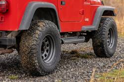 Rough Country Suspension Systems - Rough Country D-Window Wheel 15x10 5x4.5 -39mm Gray RC51-5165G - Image 6