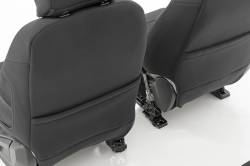 Rough Country Suspension Systems - Rough Country 91056A Front/Rear Seat Covers Black for 19-26 Ford Ranger Crew - Image 4