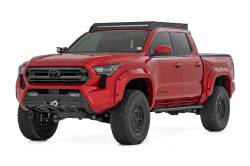 Rough Country Suspension Systems - Rough Country RPT2 Side Step Bars Black for 24-25 Toyota Tacoma Double 44011 - Image 2