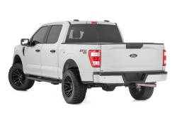 Rough Country Suspension Systems - Rough Country 14011 Black OV2 Running Boards 15-26 Ford F150/F250/F350 Crew - Image 2