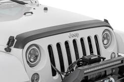 Rough Country Suspension Systems - Rough Country Trail Cladding Hood Protector Black for Wrangler JK TC105200 - Image 1