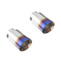 XFORCE - XFORCE ES-VWGTI-BLUETIP Exhaust Tail Pipe Tip for 09-26 Volkswagen GTI - Image 1