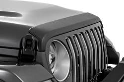 Rough Country Suspension Systems - Rough Country TC105202 Trail Cladding Hood Protector Black for Jeep JL/JT - Image 4