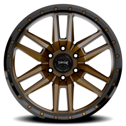 Rough Country Suspension Systems - Rough Country Pritchett Wheel 17x9 6x5.5 0mm Bronze/Black TW411C-1790760700 - Image 2