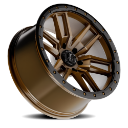 Rough Country Suspension Systems - Rough Country Pritchett Wheel 17x9 6x5.5 0mm Bronze/Black TW411C-1790760700 - Image 4