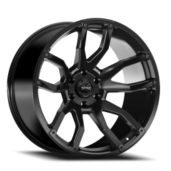 Rough Country Suspension Systems - Rough Country Impact Wheel 20x9 8x180 0mm Satin Black TW403C-2090980400 - Image 2