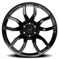 Rough Country Suspension Systems - Rough Country Impact Wheel 20x9 8x180 0mm Satin Black TW403C-2090980400 - Image 3