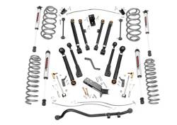 Rough Country Suspension Systems - Rough Country 66270 6" V2 Suspension Lift Kit for 97-06 Jeep Wrangler TJ - Image 1