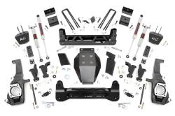 Rough Country Suspension Systems - Rough Country 10340 5" M1 Suspension Lift Kit for 11-19 Silverado/Sierra 2500HD - Image 1