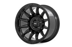 Rough Country Suspension Systems - Rough Country 90201811B 90 Series Wheel 20x10 8x170 -19mm Gloss Black - Image 1