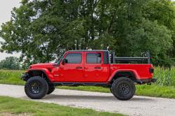 Rough Country Suspension Systems - Rough Country RCJ1980TB Black 3" Drop Step Nerf Bars for 20-26 Jeep Gladiator JT - Image 6