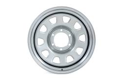 Rough Country Suspension Systems - Rough Country D-Window Wheel 15x8 5x4.5 -19mm Chrome RC158545C - Image 2