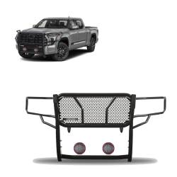 Black Horse Off Road - Black Horse RU-TOTU22-B-PLFR HD Grille Guard w/5.3" LED for 22-25 Toyota Tundra - Image 1