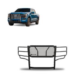 Black Horse Off Road - Black Horse RU-FOF116-B Black Rugged-HD Grille Guard for 21-25 Ford F150 - Image 1