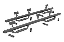 Rough Country Suspension Systems - Rough Country RCC9989QCB 3" Drop Step Nerf Bars Black for Silverado/Sierra Ext - Image 4