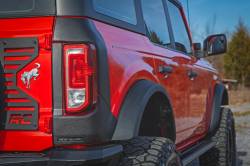 Rough Country Suspension Systems - Rough Country Trail Cladding Rear Corner Guards Black 21-25 Bronco TC13029 - Image 6
