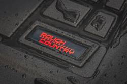 Rough Country Suspension Systems - Rough Country Front Floor Liners Black for 2025 Toyota 4Runner SM71323 - Image 4