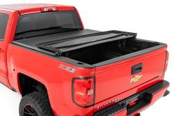 Rough Country Suspension Systems - Rough Country 41214550A Soft TriFold Tonneau Cover 14-18 Silverado/Sierra 5'9" - Image 2