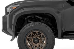 Rough Country Suspension Systems - Rough Country Pocket Fender Flares Black for 25+ Toyota 4Runner F-T12511 - Image 4