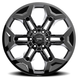 Rough Country Suspension Systems - Rough Country Pulse Wheel 20x9 6x5.5 -12mm Black/Milled TW405C-20908333-12 - Image 3