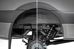 Rough Country Suspension Systems - Rough Country 4302 Front Inner Fender Liners Black for 19-26 Sprinter SRW - Image 2